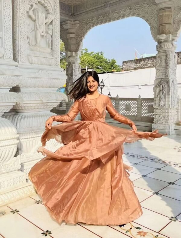 Ethereal Silk Flow Gown