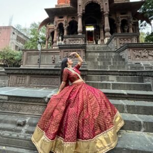 Royal Heritage Brocade Lehenga