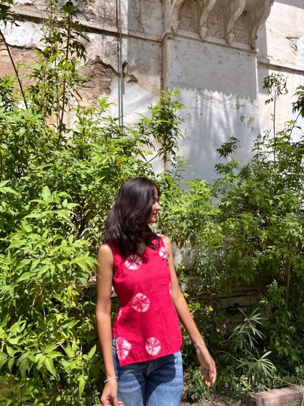 Ruby Tie-Dye Sleeveless Top